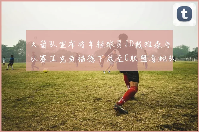 火箭队宣布将年轻球员JD戴维森与以赛亚克劳福德下放至G联盟毒蛇队进行锻炼